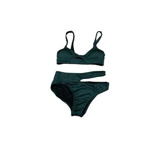 Victoria secret Lagos Cutout High Waist Cheeky Swim Bottom and Swim‎ Top XS